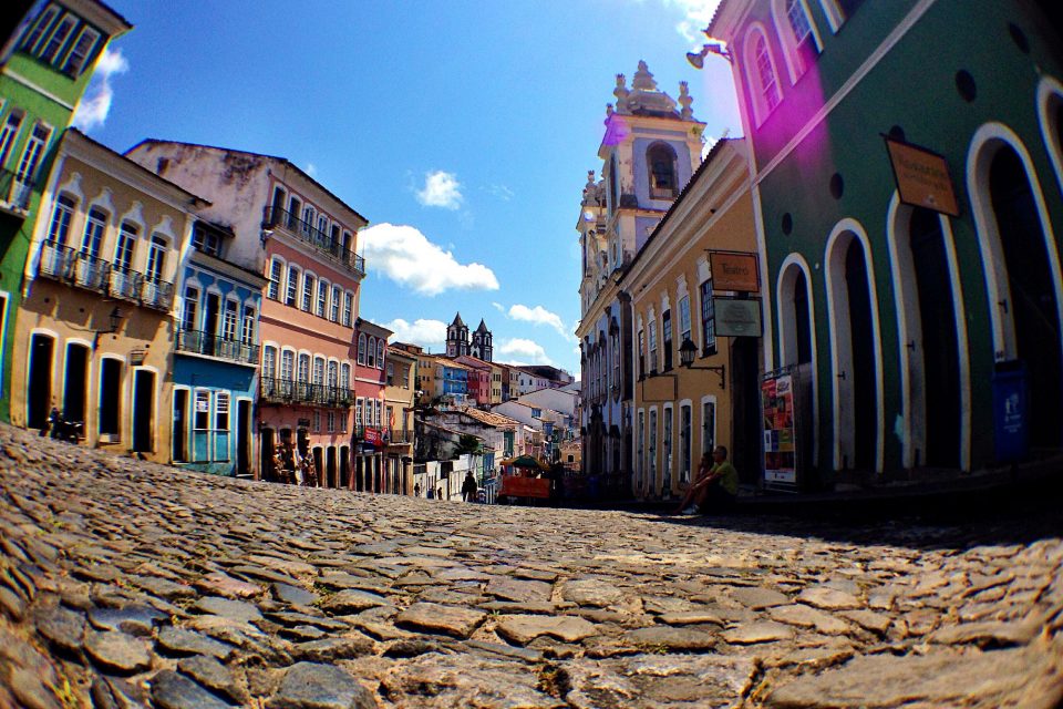 Pelourinho plaza in Salvador, Bahia state, Brazil - Photo by André Urel/Wikipedia