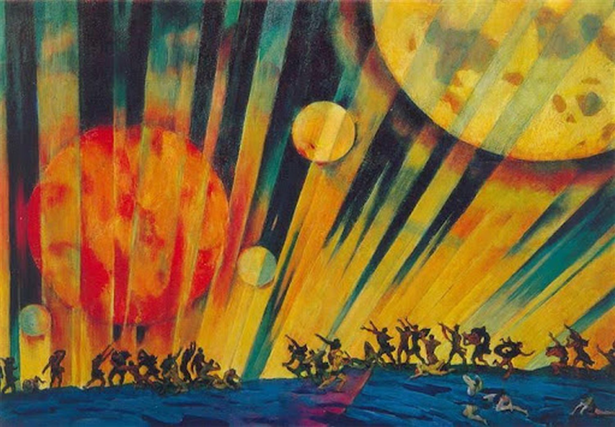 Konstantin Yuon Original Title: Новая планета Date: 1921